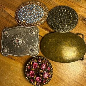 Western Style Decorative Belt Buckles